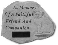 Pet Memorial Stones, Markers, and Plaques